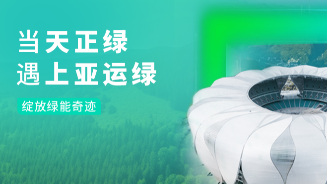 当人生就是博-尊龙凯时绿，遇上亚运绿……